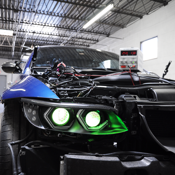 E92 Custom Headlights ZWorks Automotive