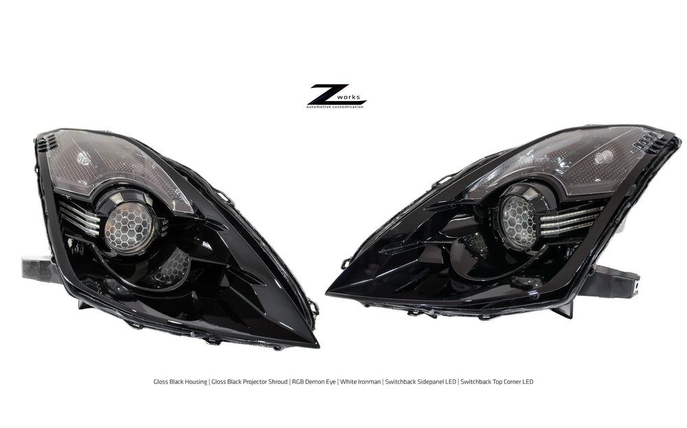 350z Stage 3+ Headlight build