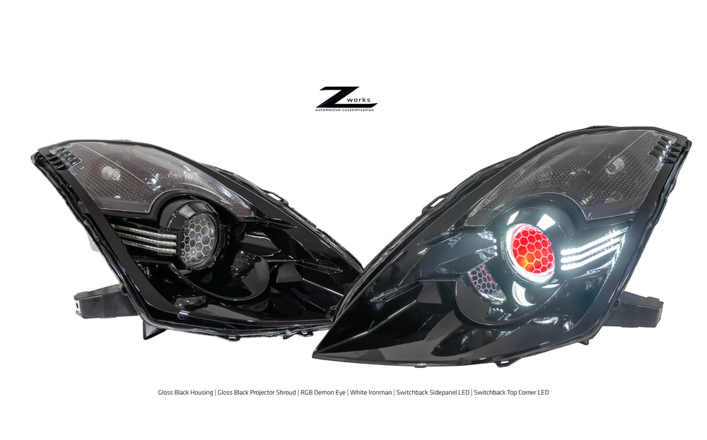 350z Stage 3+ Headlight build