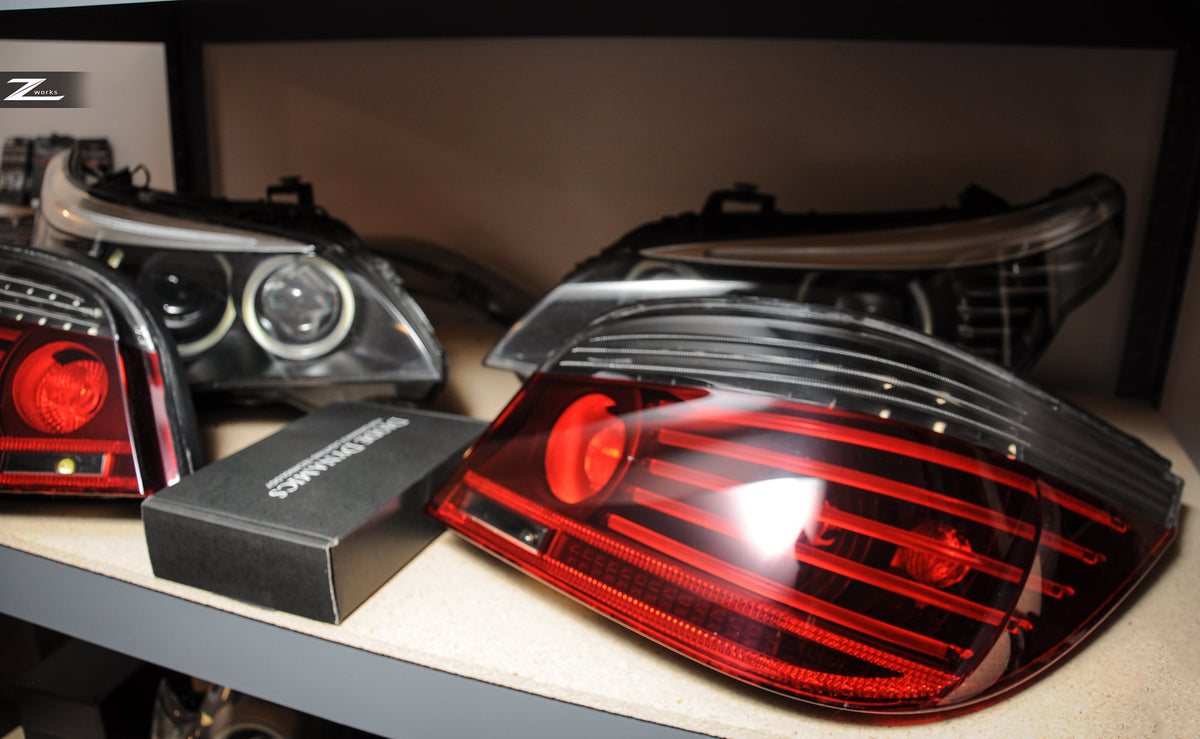 E60 M5 5 series LCI Blacked out taillights